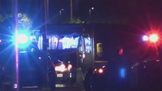 Overnight standoff with suspected Fremont UPS truck thief ends in arrest