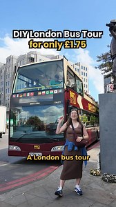 Some London sightseeing bus companies charge you over £40 EACH to go on their tours, so I did my own version for just £1.75 using the Transport for London buses!! 💸 | Holiday Expert