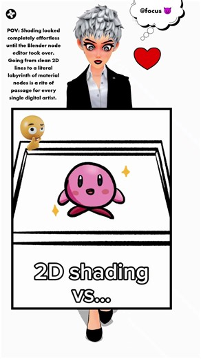 When You Try 3D Shading in Blender for the First Time