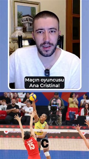 CAPO | Ana Cristina, Türkiye karşısında maçın en skorer oyuncusu oldu. Sizce Ana Cristina Fenerbahçe'de neden böyle oynayamıyor? #VNL #VNL2025... | Instagram