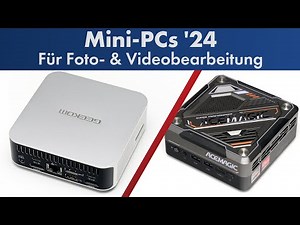 Mini-PCs für Video- & Fotobearbeitung | 3 Modelle im Test und Vergleich 2024 [Deutsch]