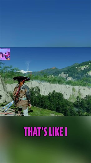 Gamer's EPIC struggle to descend a deadly mountain! #shorts