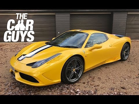 Ferrari 458 Speciale Aperta - the ULTIMATE V8 prancing horse?