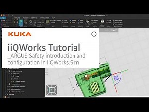 KUKA iiQWorks: Configure Safety iiQKA.SafeOperation for iiQKA.OS2 in iiQWorks.Sim