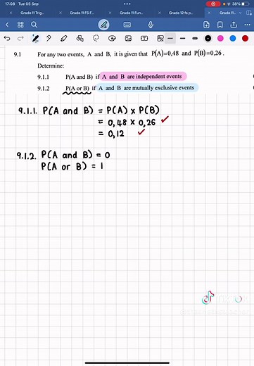 Understanding Probability: Independent and Mutually Exclusive Events Explained