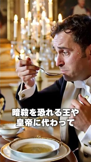 給料は高いが生存率は低い。19世紀「毒見役」という恐怖の職業
