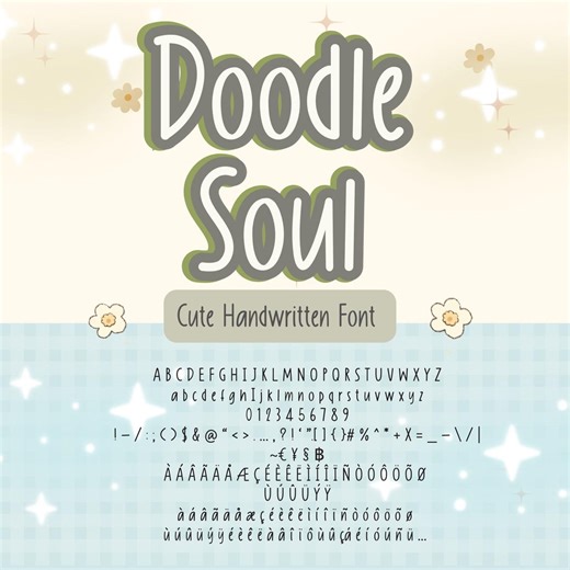 Cute Handwriting Font, Messy Script Font, Aesthetic Font for Canva, Cricut, Branding - Etsy