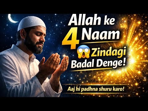 Allah ke 4 name ki fazilat# virel#