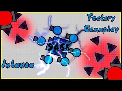 Diep.io - Intense Factory Gameplay (946k - FFA)