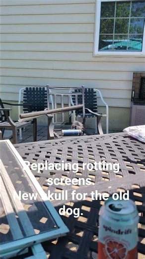 Re-screening some windows. #screen replacement