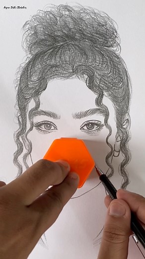 147K views · 1.6K reactions | Easy method to draw a girl 勞❤️ | Arjun sethi sketches | Facebook