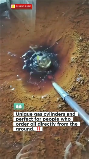 Oil tank technique directly from the ground‼️