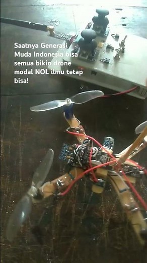 Mudah 1000% Cara Membuat Drone Sendiri DIY Drone #automobile #robot #fpv