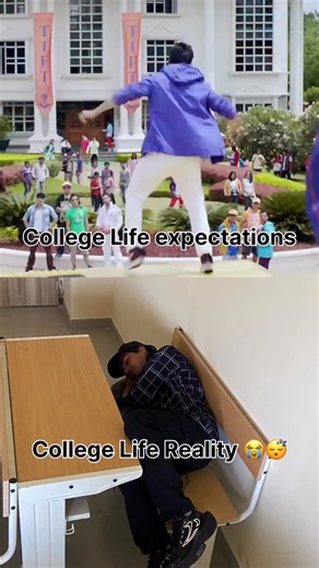 College expectations vs reality 🥲 | Vinay Jigyasu