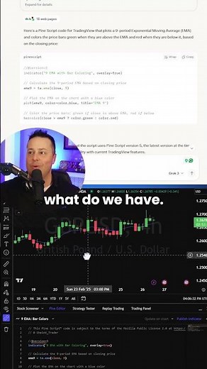 Add Grok 3 Script to TradingView in Seconds