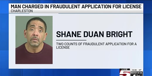 VIDEO: Man charged in North Charleston vehicle crime had fake SC license, SLED says