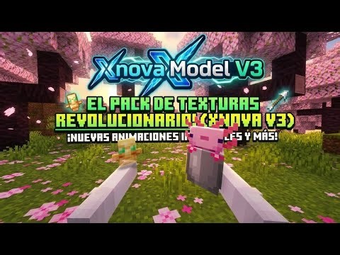 NUEVA ACTUALIZACION XNOVA MODEL V3.☄️🌌 PARA MINECRAFT BEDROCK!!