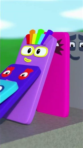 Numberblocks Domino… wait for the chain reaction 👀