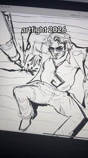 Artfight 2026: Which OC Would You Attack — Trash vs Garbage Drawing