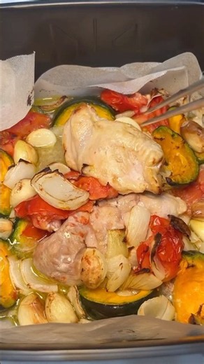 Roasted Chicken Breast and Vegetables 닭가슴살 채소구이