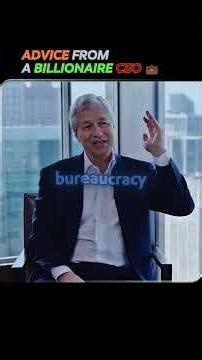 The Ultimate Career Advice from JPMorgan CEO 🤯📈 #shorts #success