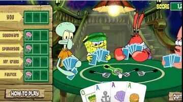 SpongeBob SquarePants Poop Deck Draw Down - Full Game