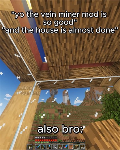 Lumigtv Gaming on Instagram: "bro didnt know that was installed . . . #minecraft #gaming #fypシ #reels #viral"