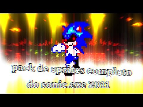 pack de sprites do sonic.exe 2011
