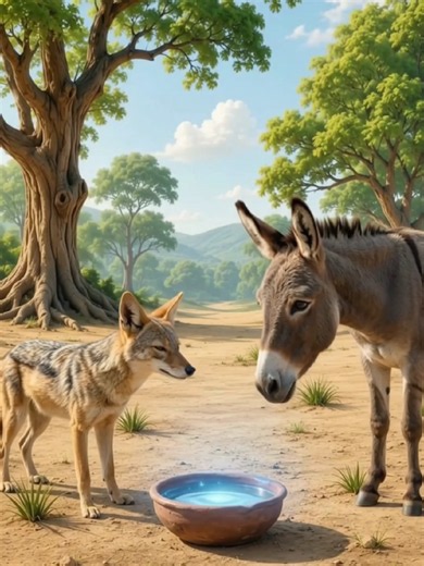 The Donkey Who Became a Lion: A Story About True Nature