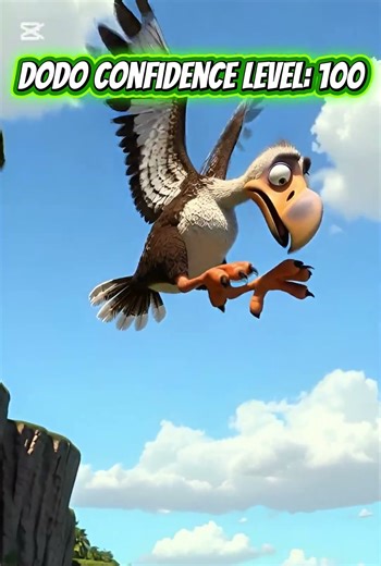 Extinct Dodo Bird’s Biggest Fail 😂 | Confidence Without Skills #shorts #funnyfails