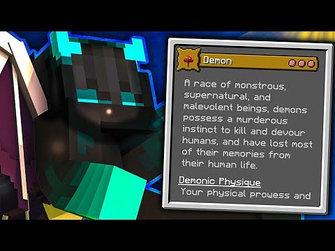 Minecraft Origins Mod: Demon (Custom Origin)