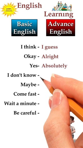 Basic English to Advance English .... #english