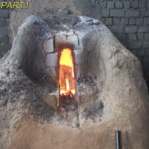 Beautiful Damascus Sword Making Process__ PART 1