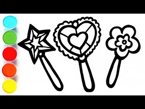 How to Draw and Paint Baby Toys | Drawing, Painting and Coloring for Kids & Toddlers