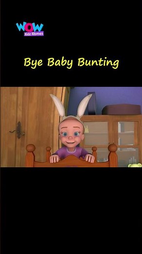 Bye Baby Bunting - Nursery Rhymes | Baby Songs In Hindi | Wow Kidz Rhymes