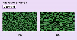 ブロックディゾルブとは - トランジション