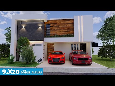 CASA DE 9 X20 DOBLE ALTURA