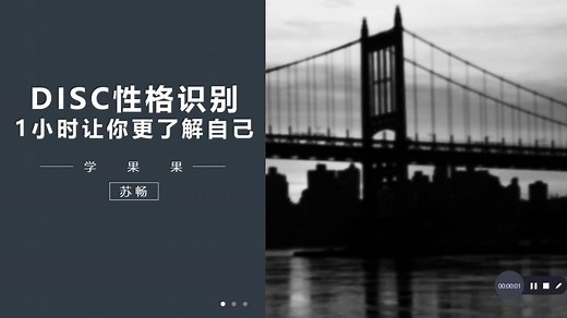 DISC性格识别——1小时让你更了解自己