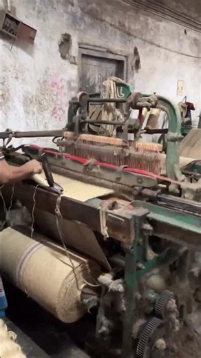 Industrial Loom Weaving Process | High-Speed Automatic Textile Fabric Manufacturing
