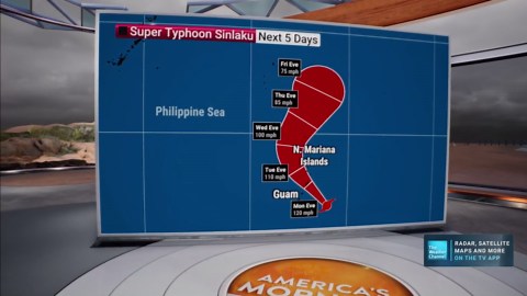 Strongest storm of 2026, super typhoon Sinlaku, targets Guam