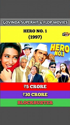 Govinda’s Evergreen Hit Movies 🎭🎬#bollywood