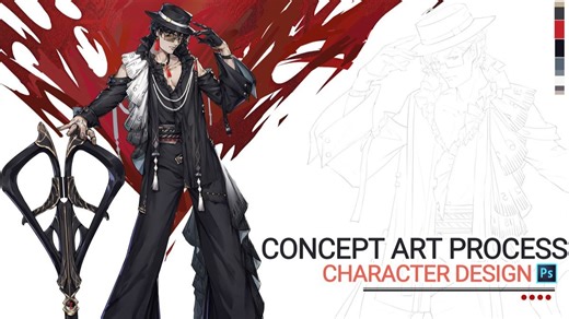男角色设计 Create your character with me【角色设计】