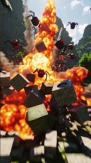 Minecraft Colorful Adventure! 🔥 Lava & Moving Blocks #shorts #minecraft #gaming
