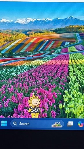 Explore Flower Fields with Laa-Laa from Teletubbies