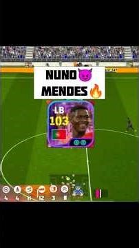 Nuno Mendes Card Review #efootball #pes #pesmobile #fifa #fifamobile #football #soccer #soccerplayer
