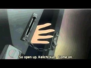 Higurashi- Door scene