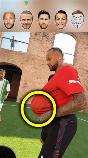 Neymar VS Messi VS Ronaldo VS Hacker + Tricky Shot Challenge ☠️