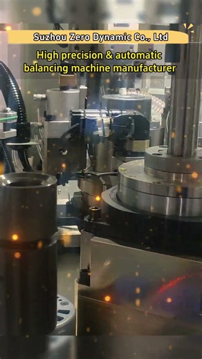 Commissioning of five-station outer rotor double-plane automatic balancing machine - Zero Dynamic.