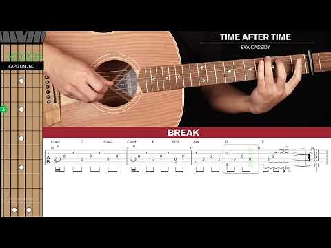 Time After Time Guitar Cover Eva Cassidy 🎸|Tabs + Chords|