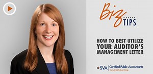 How to Best Utilize Your Auditor's Management Letter | SVA
